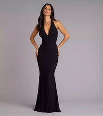 Sexy and charming deep V backless collar tie backless suspender mermaid and floor skirt Prom Dresses