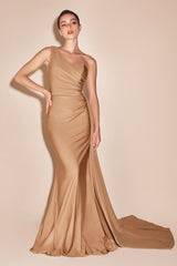 Shannon Gown - Nude Gold