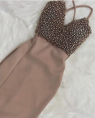 Short Pearl Beaded Homecoming Dresses Bodycon