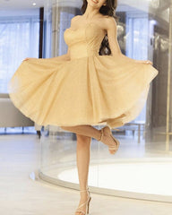 Short Tulle Sweetheart Corset Sequin Homecoming Cocktail Dress