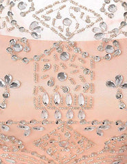 Short Tulle Beading Homecoming Dress Prom Gowns Party Dresses PG076