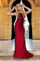 Hunter Green Lace Backless Mermaid Long Prom Dress