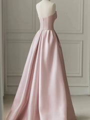 Elegant Strapless Formal Evening Dresses Long Event Party Dress