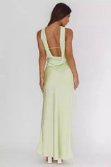 Stunning appearance of satin ultra long strapless, unlined, invisible side zipper Prom Dresses