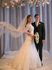 Wedding Dress with Sleeves, Bridal Gown ,Dresses For Brides