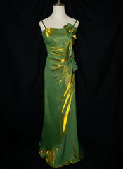 Purple Vintage Floral Embellished Sheath Gown Evening Dress HZ1024