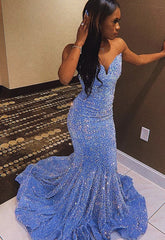 Gorgeous Strapless Mermaid Floor-length Ball Gown Evening Dress HZ1024