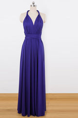 Sleeveless Long Convertible Bridesmaids Dresses