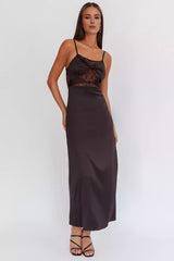 The eye-catching unlined twisted detail lace corset with adjustable shoulder straps and a zipper at the back Prom Dresses