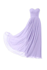 Chiffon Floor Length Bridesmaid Dress