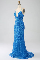 Wholesale Gougeous Deep V-Neck Mermaid Prom Dress prom dresses with long sleeves