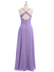 Lace Bodice Chiffon Skirt Dresses with Slit Tahiti