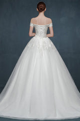 Princess ball dress  wedding tie  romantic palace custom wedding dress
