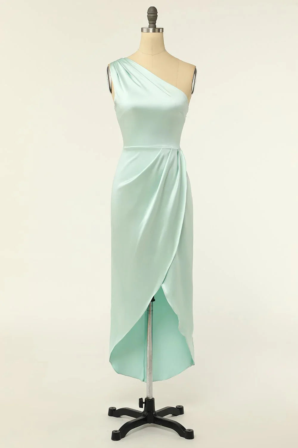Sheath One Shoulder Bridesmaid Dress