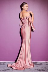Aimishang Elegant Evening Dress Plus Size Off Shoulder Gown Long Prom Dresses
