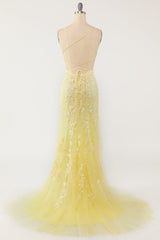 Light Purple Mermaid Long Prom Dress with Appliques