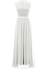 Navy Lace Formal Party Dress