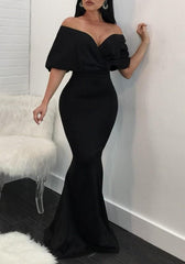 A| Bridelily Chic Sweetheart Long Formal Dress | 2020 Mermaid Prom Dress