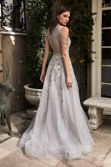 Cinderella Divine B710 A-Line Long Prom Dress