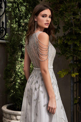 Cinderella Divine B710 A-Line Long Prom Dress