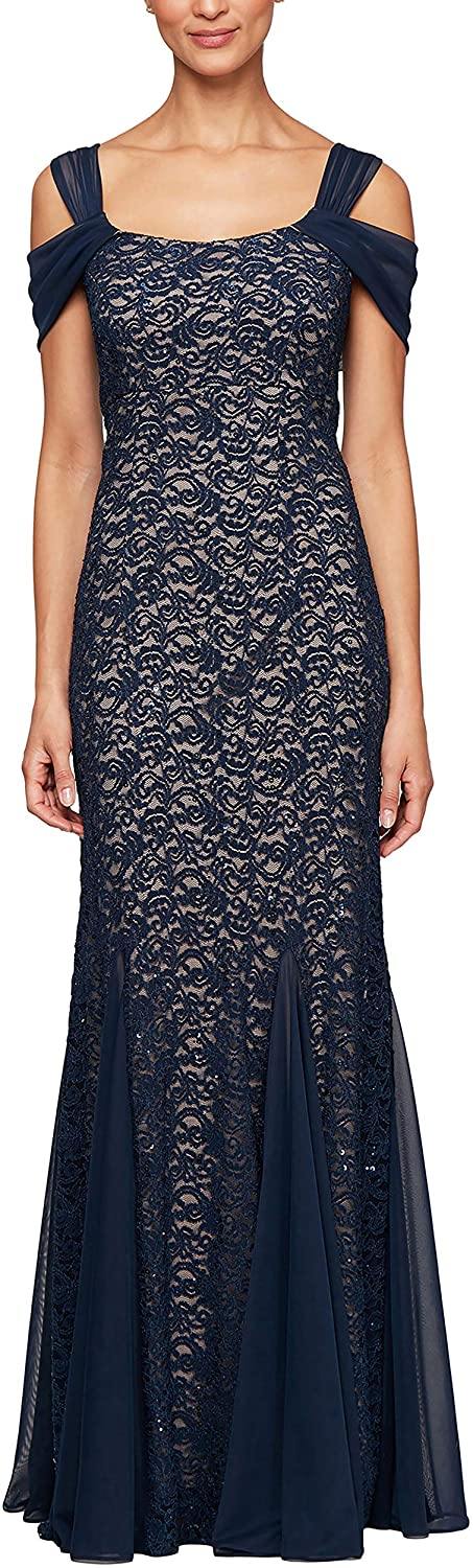 Alex Evenings AE81122243 Long Formal Dress