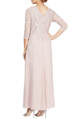 Alex Evenings AE112318 Long Mother of the Bride Dress