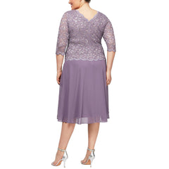 Alex Evenings AE4121796 Short Mother of the Bride Dress