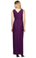 Alex Evenings AE134200 Sleeveless Long Formal Dress