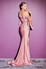Amber Gown - Dusty Rose