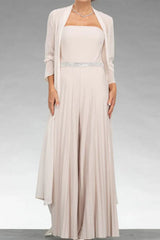 Sexy V-neck short sleeved chiffon plus size mother of the bride dress