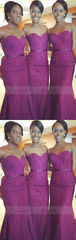 Mermaid Bridesmaid Dresses, Long Bridesmaid Dresses