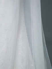 Beach Wedding Dress A Line Sleeveless V Neck High Split Floor Length Backless Sexy Bridal Gown