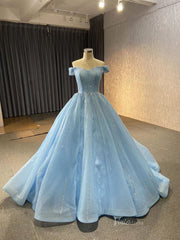 Beaded Lavender Cinderella Ball Gowns Removable Sleeves Quince Dresses 67571