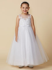 Beautiful Lace Tulle Princess Dress for Flower Girls