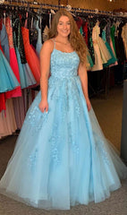 A Line Yellow Lace Prom Dresses 2024 Sleeveless Formal Evening Dresses