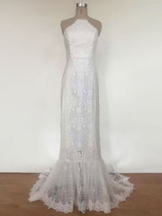 Lace A Line Boho Wedding Dress Halter Sleeveless Bridal Gown With Train
