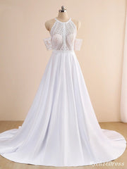 Hot Lace Boho Casual Wedding Dresses 2024 Beach Off Shoulder Bridal Wear
