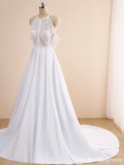 Hot Lace Boho Casual Wedding Dresses 2024 Beach Off Shoulder Bridal Wear