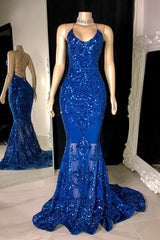 Burgundy Spaghetti Straps Tulle Appliques Open Back Prom Dress