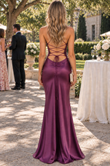 Chic Halter Sweetheart with Sequins Satin Long Prom Party Formal Dress