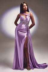 Cinderella Divine S415 Prom Long Fitted Evening Gown