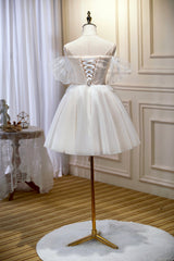 Champagne Sweetheart en dentelle en tulle robe, robe de retour en ligne