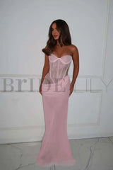 Charming Sweetheart Lace Mermaid Prom Dress Sleeveless