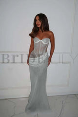 Charming Sweetheart Lace Mermaid Prom Dress Sleeveless
