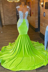 Chique mouwloze Backless Mermaid Prom -jurk met kralen