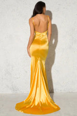 Chic Spaghetti-Straps V-Neck Prom Dress Long Mermaid Evening Gowns Online