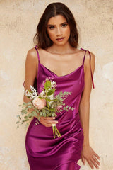 Cinderella Divine BD103 Satin Formal Midi Graduation Dress