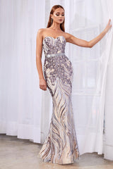 Cinderella Divine CD0112 Sexy Formal Long Prom Dress