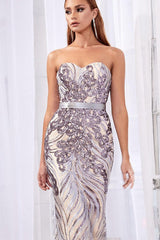Cinderella Divine CD0112 Sexy Formal Long Prom Dress