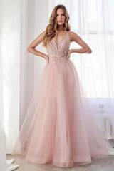 Cinderella Divine CD0154 Long Formal Ball Gown Prom Dress